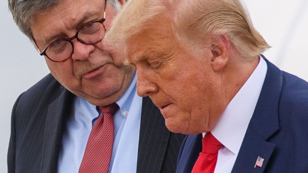 William Barr und Donald Trump