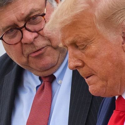 William Barr und Donald Trump