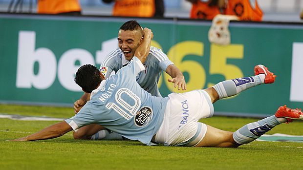 
                <strong>Celta Vigo (Nolito und Iago Aspas)</strong><br>
                Celta Vigo (Spanien, 26 Tore in 15 Primera-Division-Spielen): Nolito (vorne, 8 Tore) + Iago Aspas (7 Tore) = 57,7% der Treffer (15 Tore).
              