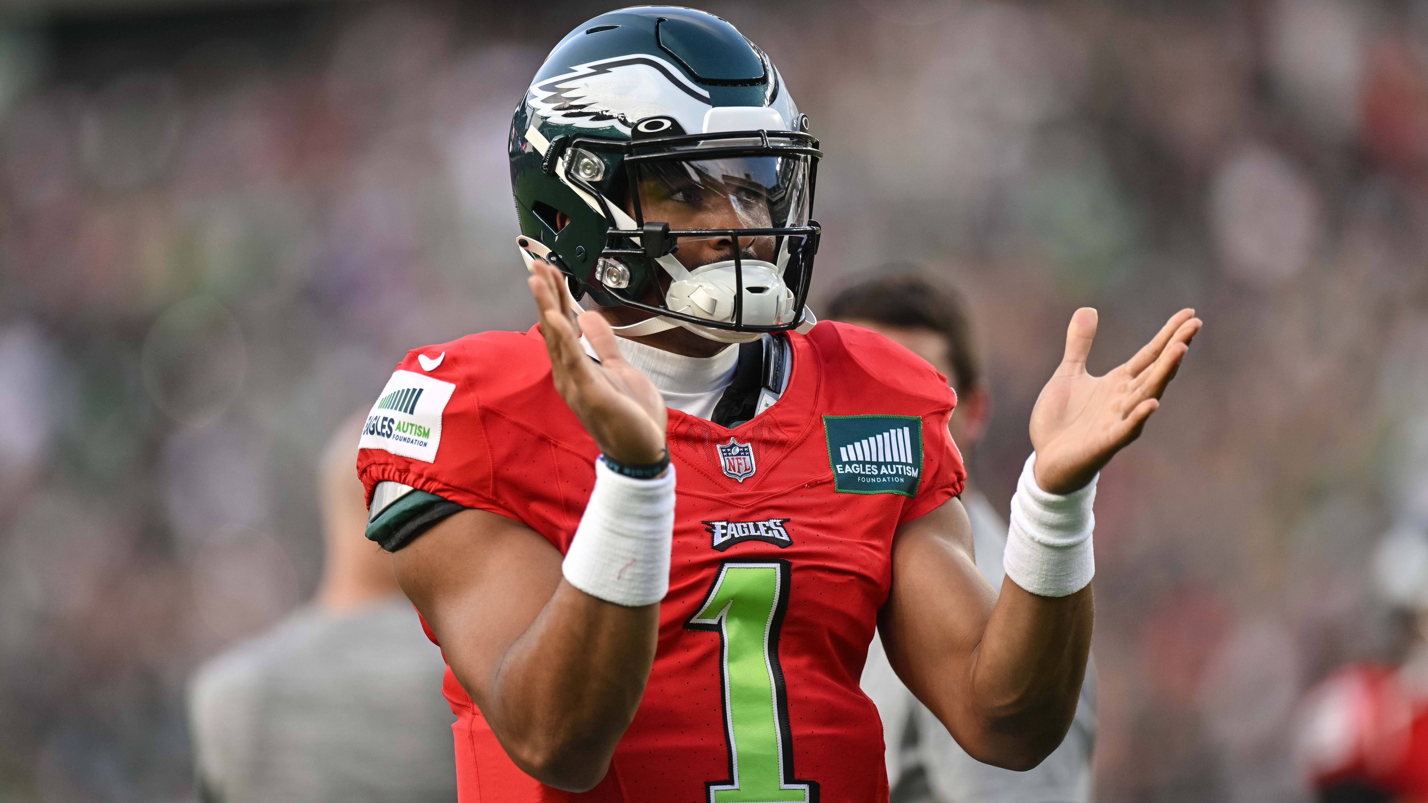 <strong>3. Platz: Jalen Hurts</strong><br>- Quarterback<br>- Philadelphia Eagles