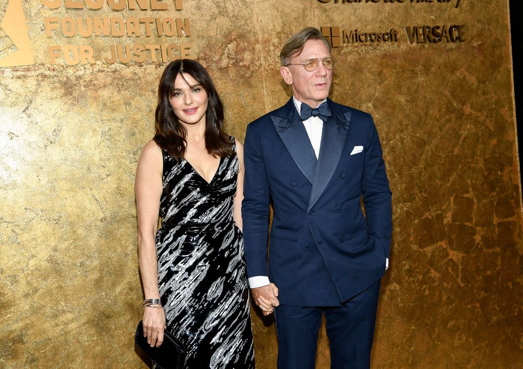 Rachel Weisz und Daniel Craig liefen Hand in Hand über den roten Teppich.