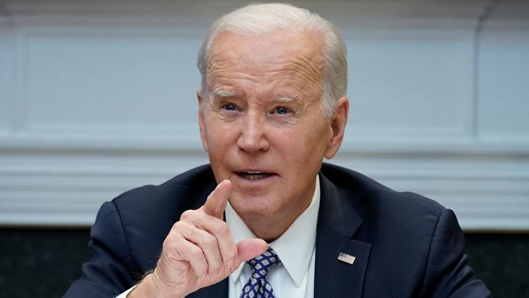 Sieht hohes Alter nicht als Nachteil: US-Präsident Joe Biden