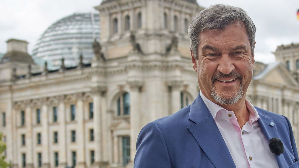 ARD-Sommerinterview mit CSU-Chef Markus Söder