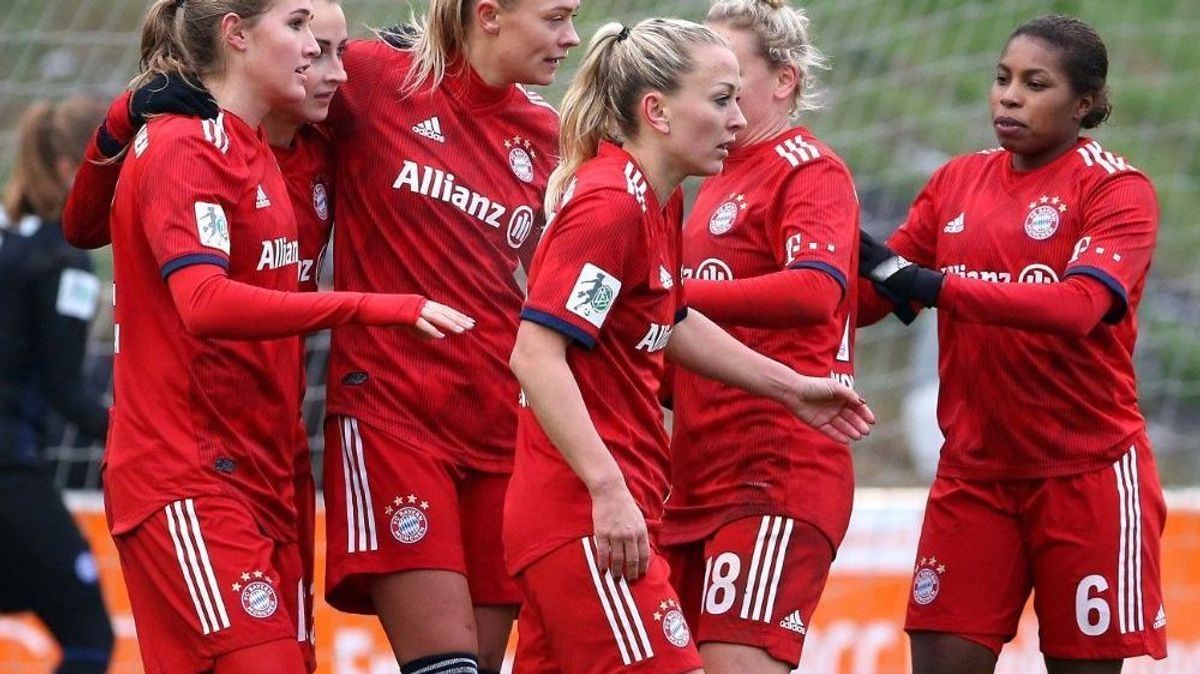 Die Frauen des FC Bayern gewannen ihr erstes Saisonspiel
