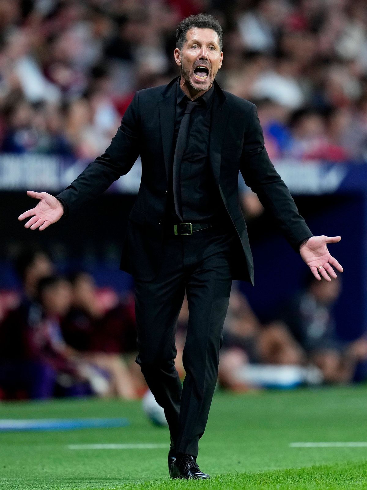 ESP: Atletico de Madrid - CA Osasuna. La Liga EA Sports. Date 9 Diego Simeone head coach of Atletico de Madrid during the La Liga EA Sports match between Atletico de Madrid and CA Osasuna played at...