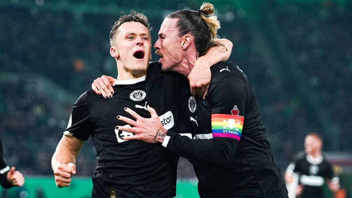 Erstes Tor für St. Pauli: Martijn Kaars