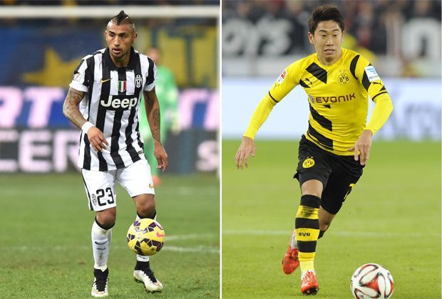 
                <strong>Arturo Vidal vs. Shinji Kagawa</strong><br>
                Der frühere Leverkusener Arturo Vidal hat sich in Turin zu einem der besten Mittelfeldspielern des Kontinents entwickelt. Kagawa ist nach seiner Rückkehr zu Dortmund dagegen noch immer nicht richtig angekommen. Sieg für Turin - Juve 8:5 BVB.
              