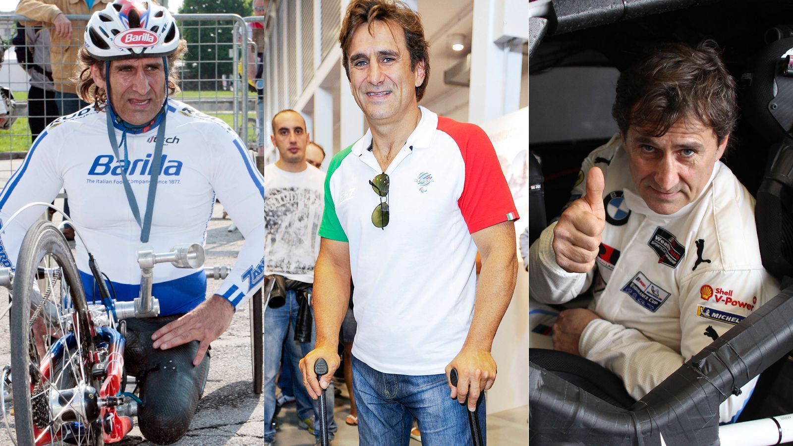 
                <strong>Ikone und Inspiration: Alex Zanardis ungewöhnliche Karriere</strong><br>
                Alex Zanardi ist ein Kämpfer, ein Vorbild, eine Ikone. Nach seinem schweren Unfall mit dem Handbike bangt die Sportwelt mit dem Italiener, der sich in einem inzwischen stabilen, aber immer noch ernsten Zustand befindet. Doch Zanardis Karriere und Eigenschaften machen Mut. ran.de schaut auf eine ungewöhnliche und inspirierende Laufbahn.
              