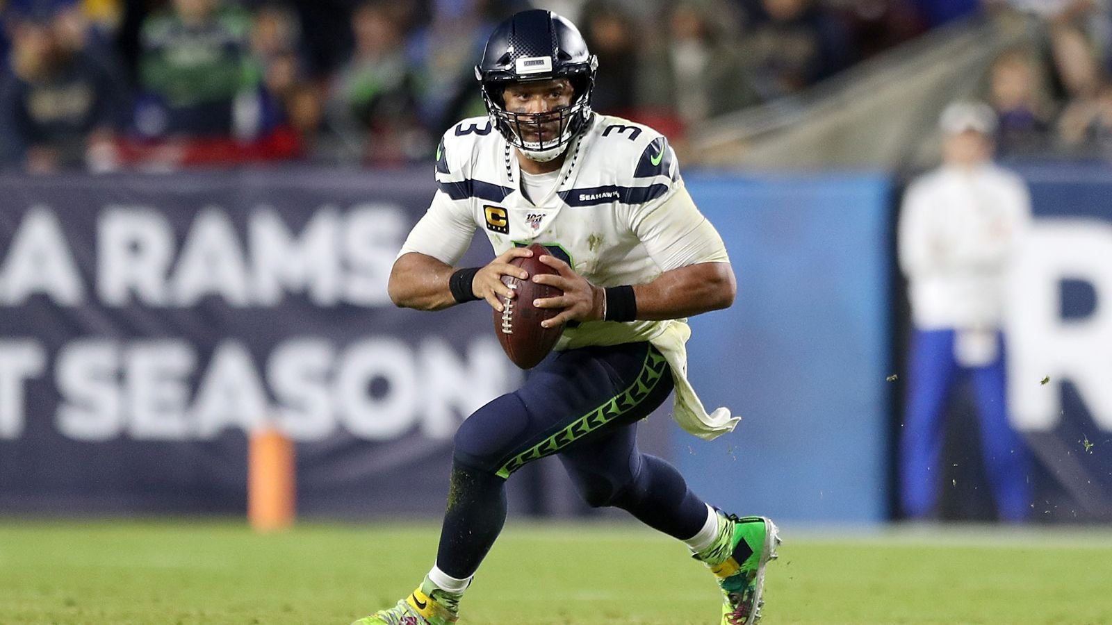 
                <strong>NFC: Quarterbacks</strong><br>
                Russell Wilson (Bild; Seattle Seahawks)Drew Brees (New Orleans Saints)Kirk Cousins (Minnesota Vikings) - ersetzt Aaron Rodgers (Green Bay Packers)
              