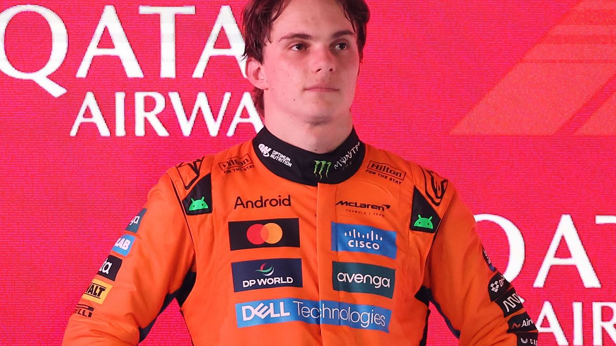 Oscar Piastri stand die Enttäuschung in Katar ins Gesicht geschrieben