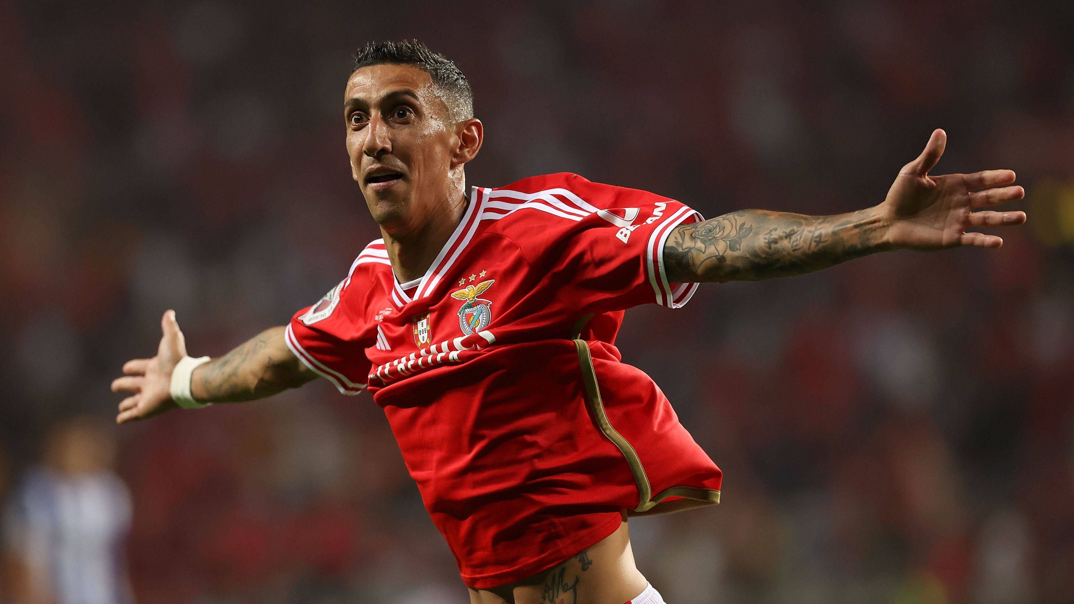 <strong>Platz 9: Angel Di Maria (Benfica Lissabon)</strong><br>• Transfererlöse: 179 Millionen Euro<br>• Anzahl der Transfers: 4<br>• Vorherige Vereine: Juventus Turin, Paris Saint-Germain, Manchester United, Real Madrid, Benfica Lissabon, CA Rosario Central