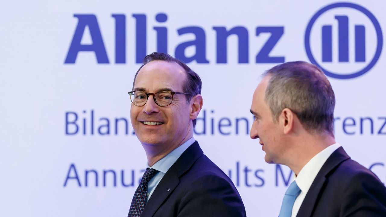 6,94 Prozent hält Blackrock am Versicherungsunternehmen Allianz.