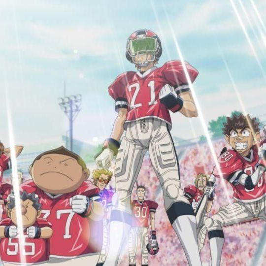 Das Team der "Deimon Devil Bats" bei "Eyeshield 21"