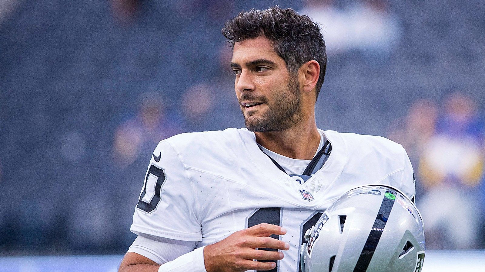 <strong>Platz 17: Jimmy Garoppolo (Las Vegas Raiders)</strong><br>Gehalt 2023: 24,25 Millionen Dollar<br>Setzt sich zusammen aus: Grundgehalt 22,5 Mio. + Workout Bonus 220.000 Dollar + Roster Bonus 1,78 Mio.