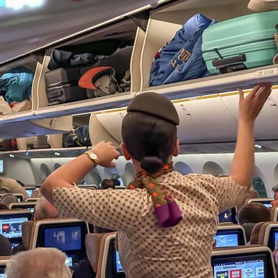 Flugzeug Innenraum