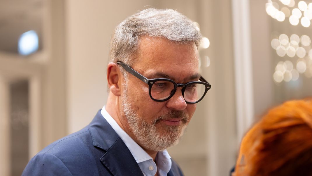 Thomas Westphal, Oberbürgermeister-Kandidat der SPD in Dortmund, am Wahlabend. Mit knappen Vorsprung wurde der CDU-Kandidat Kalouti zum Oberbürgermeister gewählt. 
