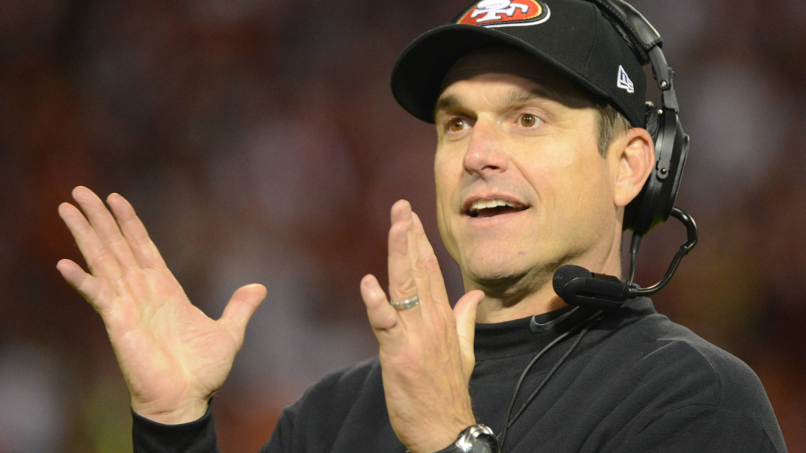 
                <strong>Jim Harbaugh </strong><br>
                2010 von Stanford zu den San Francisco 49ers: 44-19-1 (.695 Winning Percentage).
              