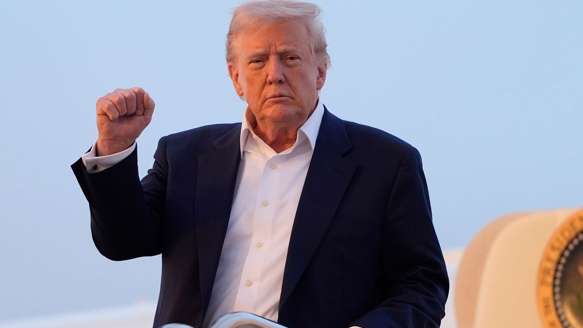 US-Präsident Trump unterwegs