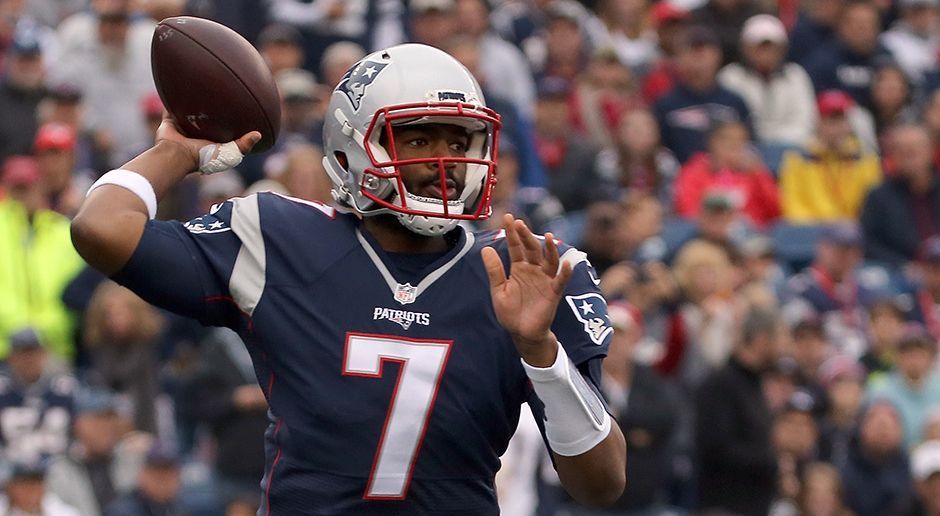 
                <strong>Platz 3: New England Patriots (5 Quarterbacks)</strong><br>
                2016: Jacoby Brissett (2 Einsätze als Starter)2014: Jimmy Garoppolo (2 Einsätze als Starter)2011: Ryan Mallett (Kein Einsatz als Starter)2010: Zac Robinson (Kein Einsatz als Starter)2008: Kevin O'Connell (Kein Einsatz als Starter)
              