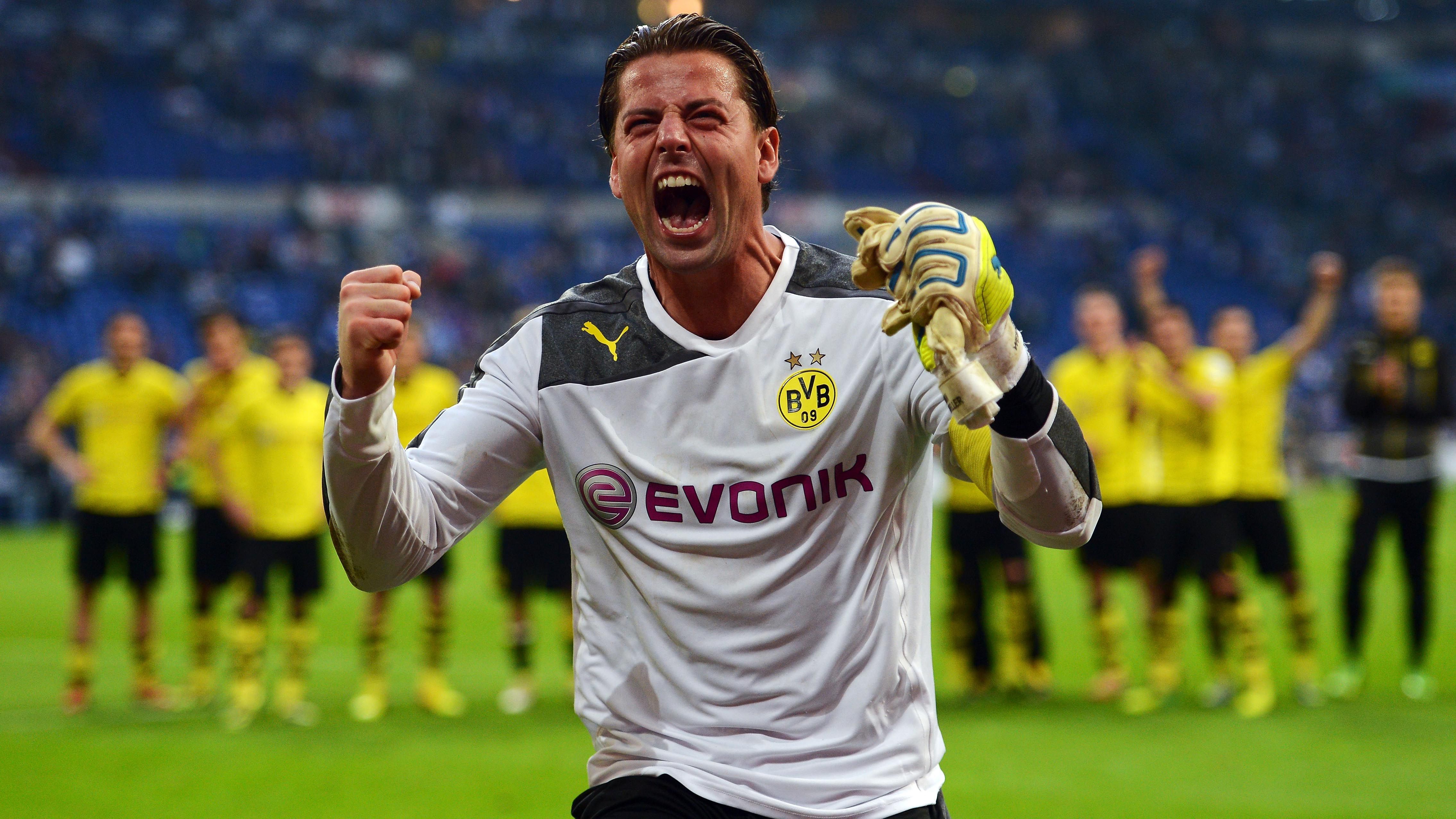 
                <strong>Platz 3: Borussia Dortmund </strong><br>
                &#x2022; durchschnittlich bleiben Spieler 38,4 Monate bei Borussia Dortmund <br>&#x2022; loyalster Spieler in Dortmunds Vereinsgeschichte: Roman Weidenfeller (als Spieler bei Dortmund 16 Jahre aktiv)<br>
              