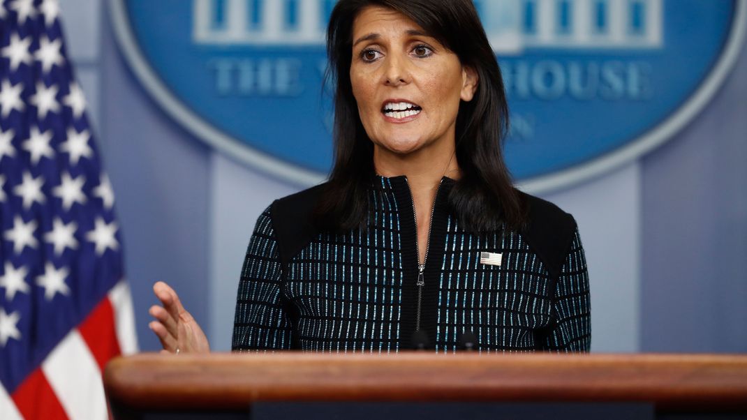 Die ehemalige Gouverneurin von South Carolina und ehemalige US-Botschafterin bei den Vereinten Nationen Nikki Haley will Präsidentin der USA werden.