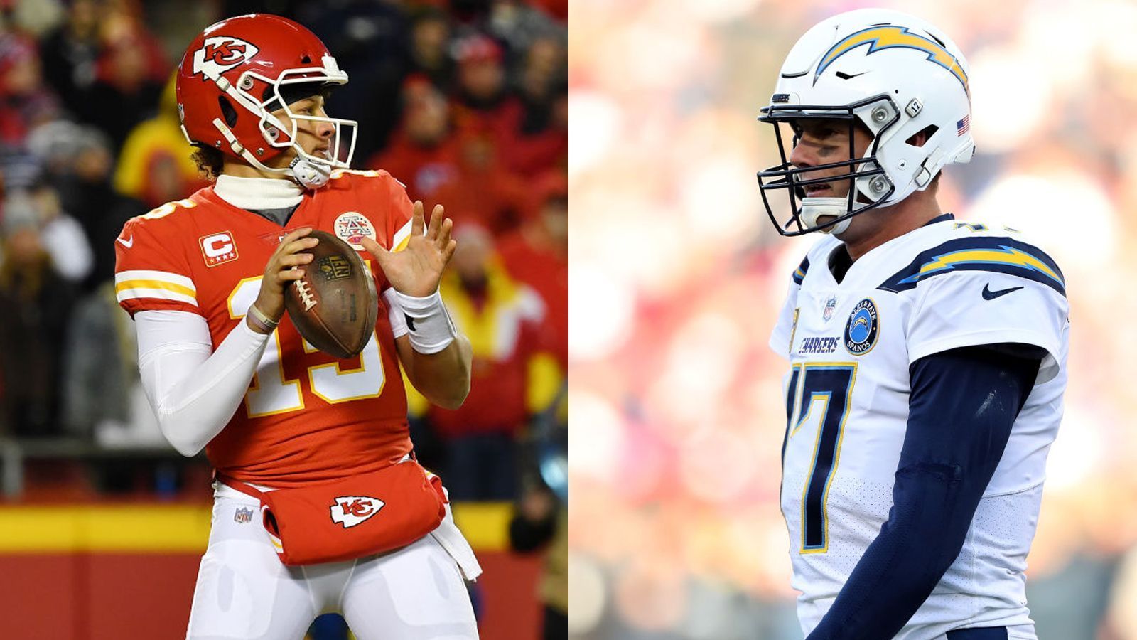 
                <strong>Kansas City Chiefs at Los Angeles Chargers</strong><br>
                11. SpieltagTermin: 19. November 2019, 03:15 UhrStadion: Azteken Stadion (Mexiko City)
              