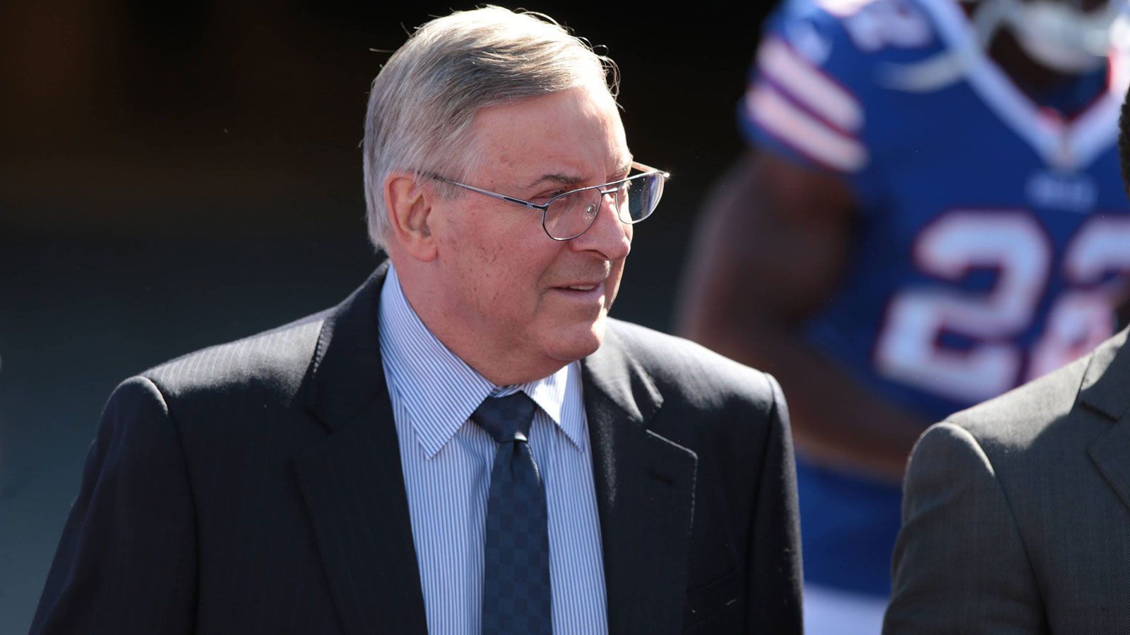 <strong>Buffalo Bills - Terry Pegula, Kim Pegula</strong><br>
                Die Bills sind im Besitz von Terrance und dessen Frau Kim Pegula. Dem Ehepaar gehört außerdem die Firma "Pegula Sports and Entertainment" unter die außerdem die Buffalo Sabres aus der NHL fallen. Terry Pegula gründete 1983 die Firma "East Resources", die in der Erdöl- und Erdgasbranche aktiv war. Die Firma wurde 2010 für 6,45 Milliarden Dollar verkauft.&nbsp;
