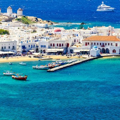 Mykonos island in Greece Cyclades