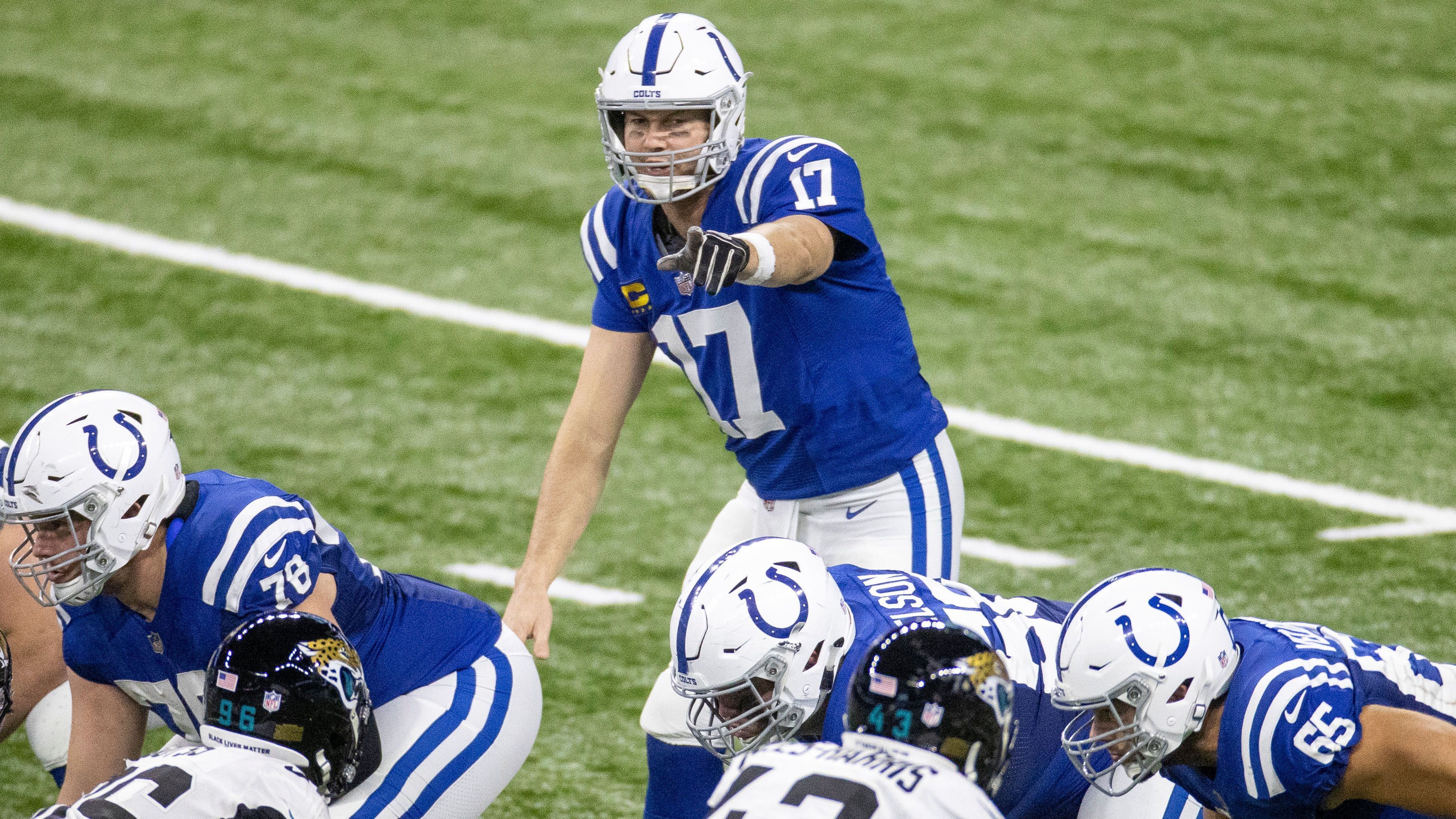 
                <strong>AFC Platz 7 - Indianapolis Colts</strong><br>
                Die Colts haben es in die Playoffs geschafft. Überstehen sie die Super Wild Card Round bei den Buffalo Bills (Sa., 18:40 Uhr live auf ProSieben und im Livestream auf ran.de)?
              