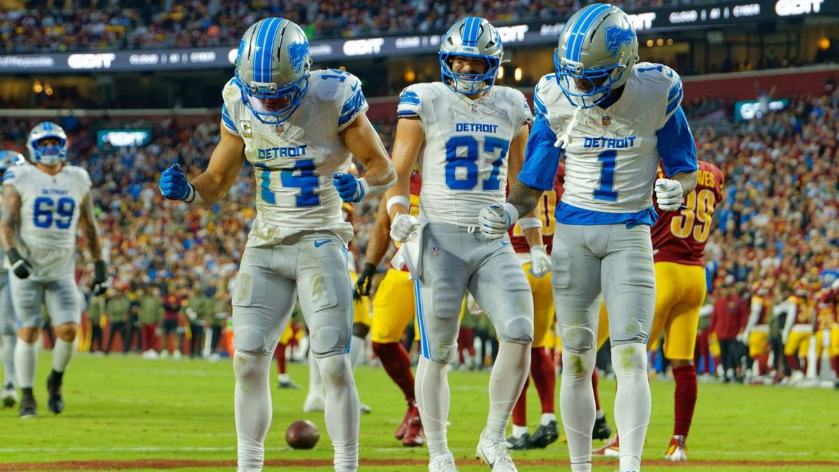 Touchdown mit Trump-Tanz von Amon-Ra St. Brown