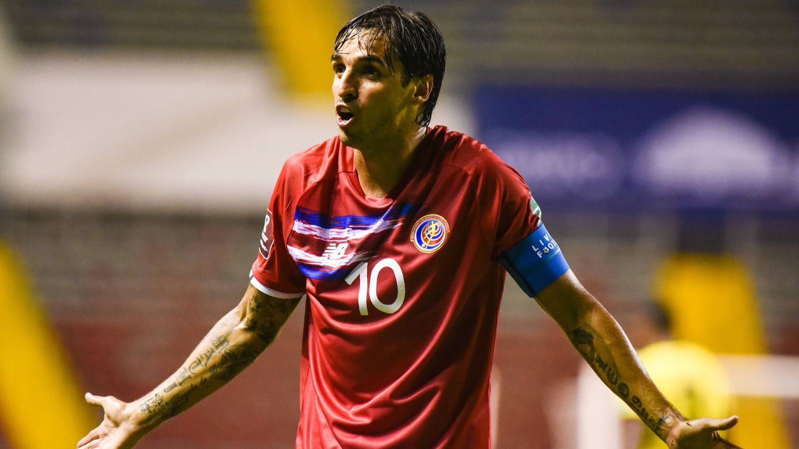 
                <strong>Costa Rica: Bryan Ruiz - Gruppe E</strong><br>
                &#x2022; Aktueller Verein: LD Alajuelense<br>&#x2022; Länderspiele: 144<br>&#x2022; Vorgänger bei der WM 2018: Bryan Ruiz<br>
              