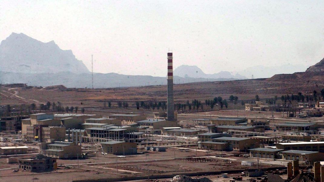 Der Urananreicherungskomplex in der iranischen Stadt Isfahan.