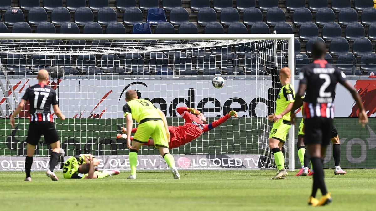 Sebastian Rode brachte Frankfurt auf die Siegerstraße