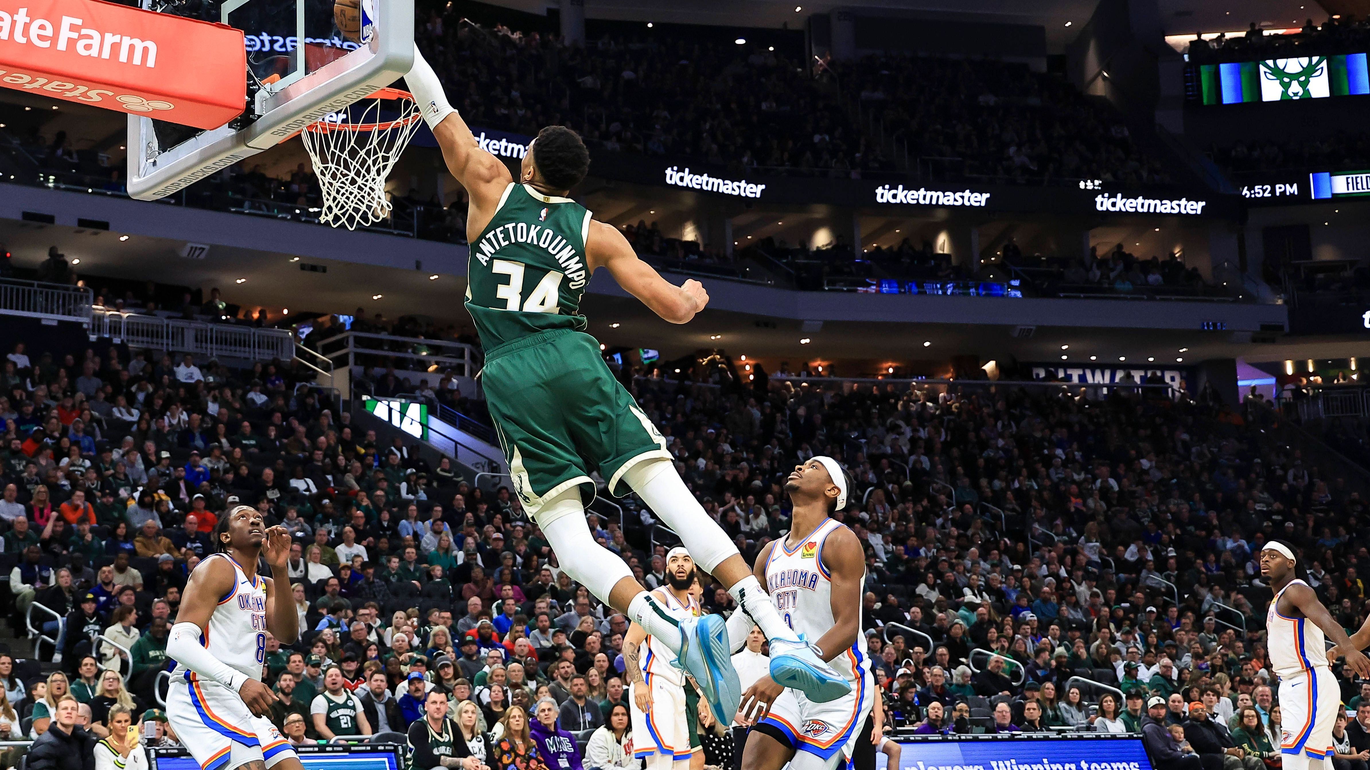 <strong>Eastern Conference: Milwaukee Bucks (#3) vs. Indiana Pacers (#6)</strong><br>Die Milwaukee Bucks hingegen rutschten zwar auf Platz drei ab, treffen im Vergleich zu den Knicks jetzt aber auf den vermeintlich etwas einfacheren Gegner. Denn es geht gegen die Indiana Pacers.