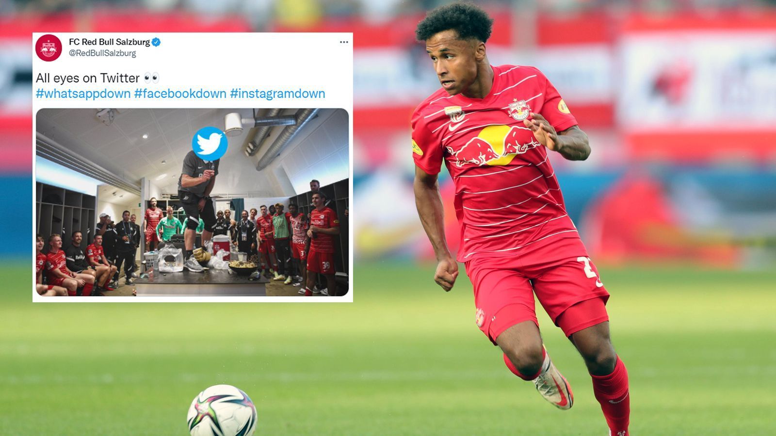 
                <strong>Red Bull Salzburg</strong><br>
                "Alle Augen auf Twitter", heißt es vom österreichischen Serienmeister Red Bull Salzburg.
              