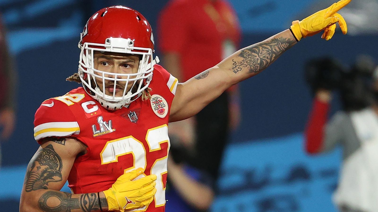 
                <strong>Tyrann Mathieu (Kansas City Chiefs)</strong><br>
                Draftposition: Runde 3/Pick 69 (2013 von den Arizona Cardinals) -Spiele: 117 -Wichtigste Statistiken: 553 Tackles, 25 Interceptions, drei Touchdowns, neun Sacks -Auszeichnungen/Erfolge: Super Bowl (2019), 3x First-Team All-Pro (2015, 2019, 2020), 2x Pro Bowl (2015, 2020)
              