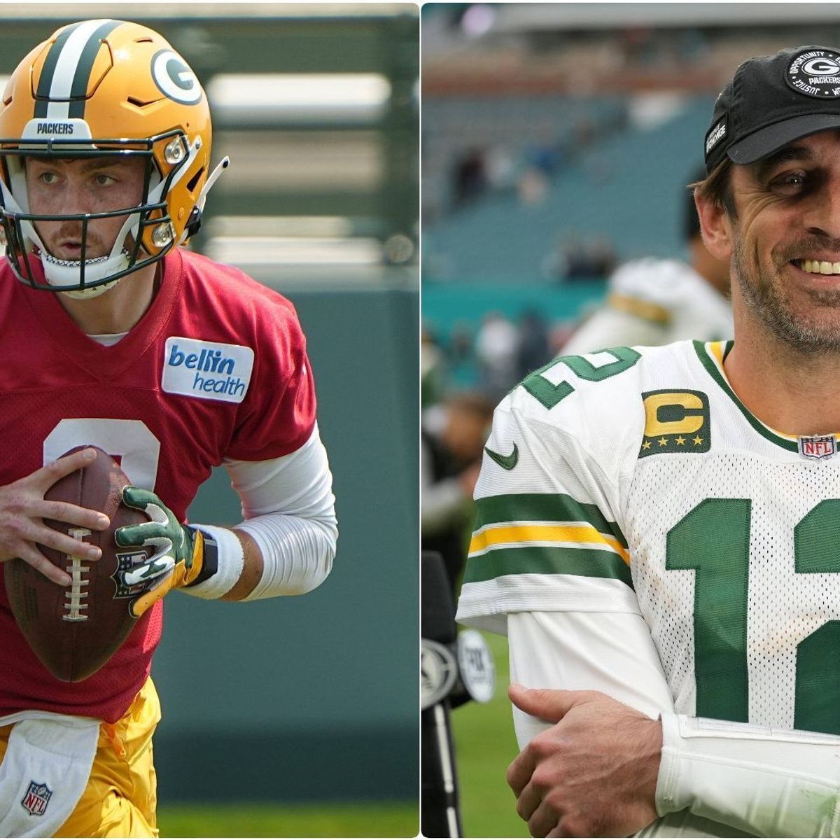 Aaron Rodgers welcomes Packers rookie Sean Clifford to NFL with gift