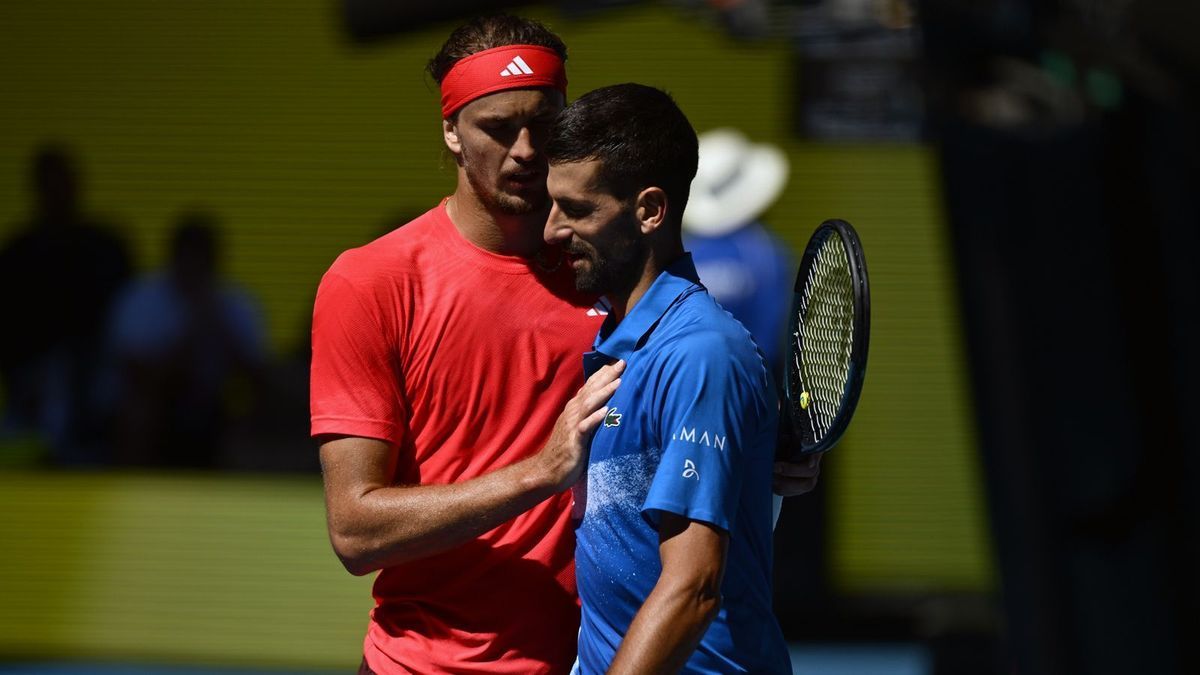 Zverev Djokovic