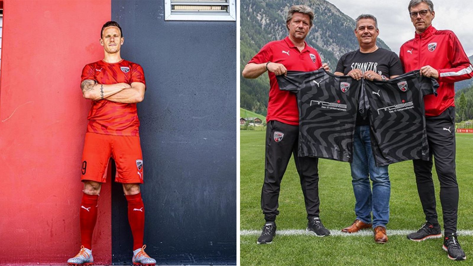 
                <strong>FC Ingolstadt </strong><br>
                Heimtrikot: rotAuswärtstrikot: schwarzAusrüster: Puma
              