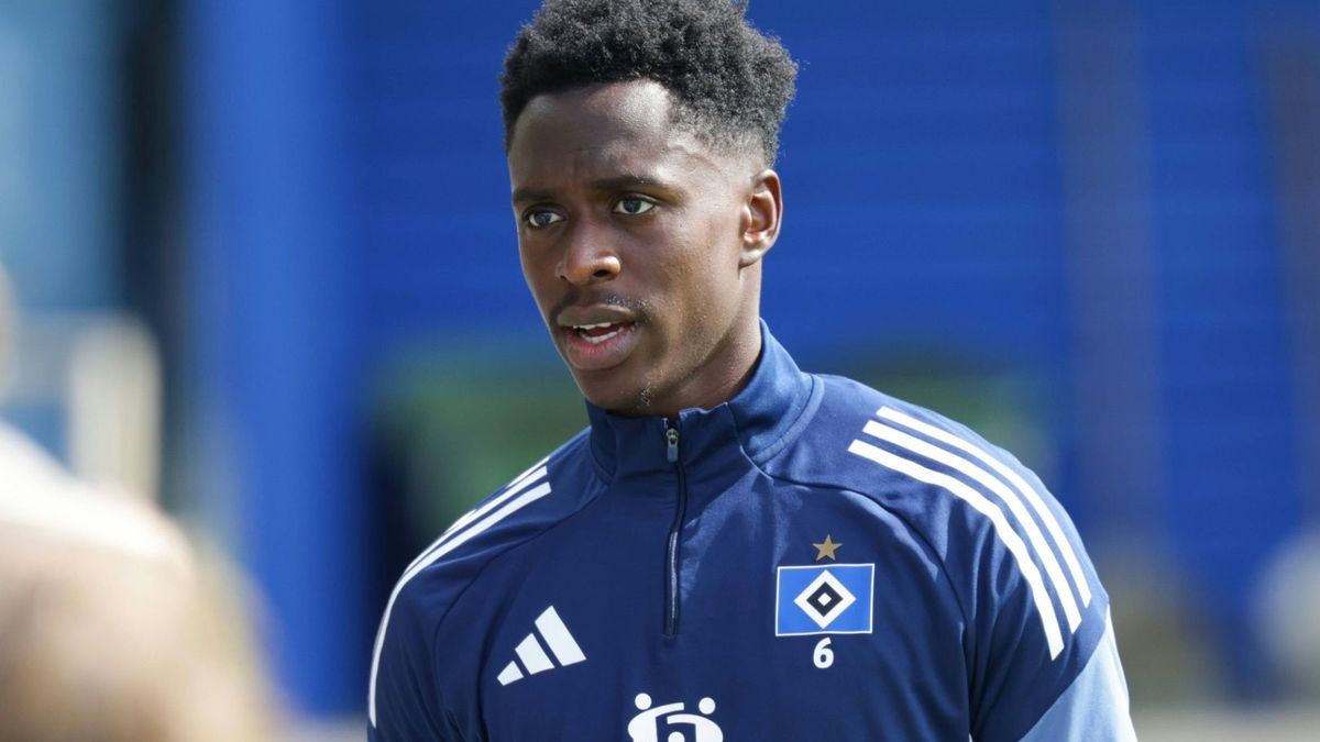 Albert Sambi Lokonga gab sein HSV-Debüt