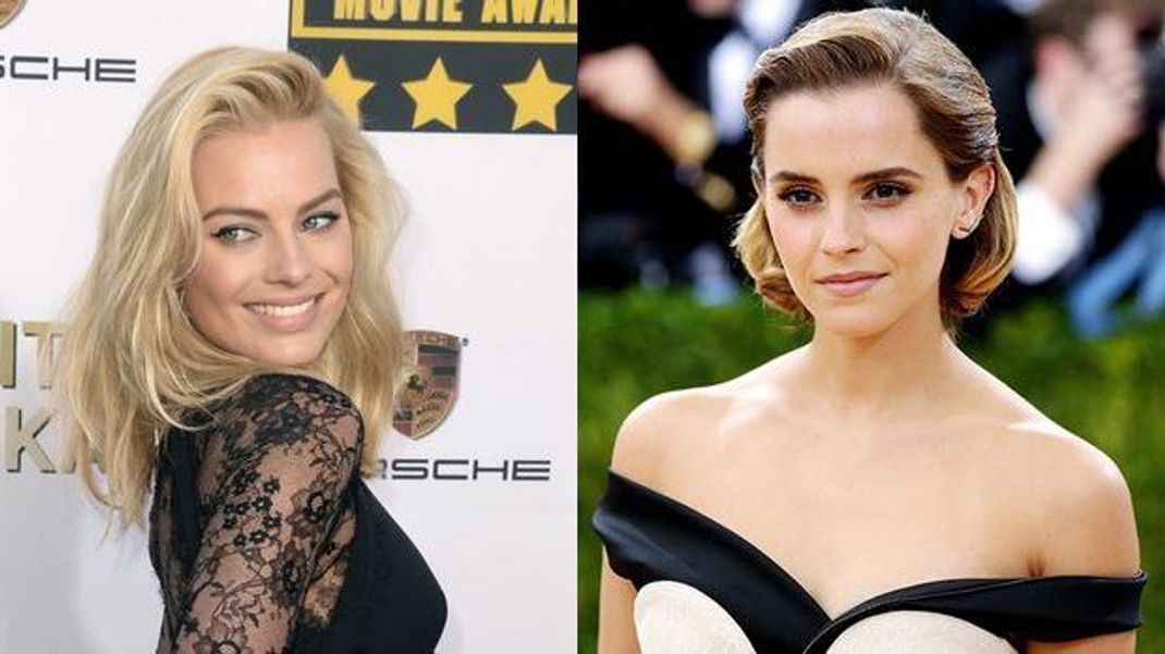 <strong>Heiße Gerüchte</strong>: Wird Emma Watson (rechts) an der Seite von <a href="/stars/star-datenbank/margot-robbie">Margot Robbie</a> eine Hauptrolle in der lesbischen Neuverfilmung von Ang Lees Cowboy-Drama <strong>Brokeback Mountain</strong> übernehmen? (c) dpa