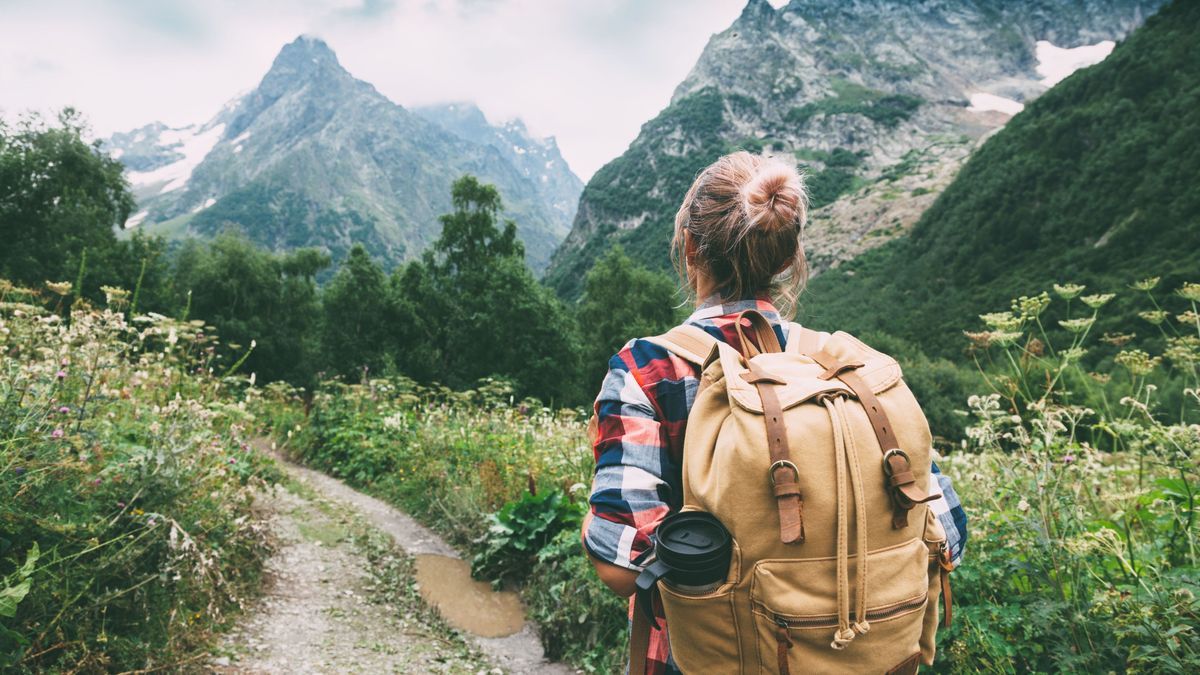 Wandern in den Bergen