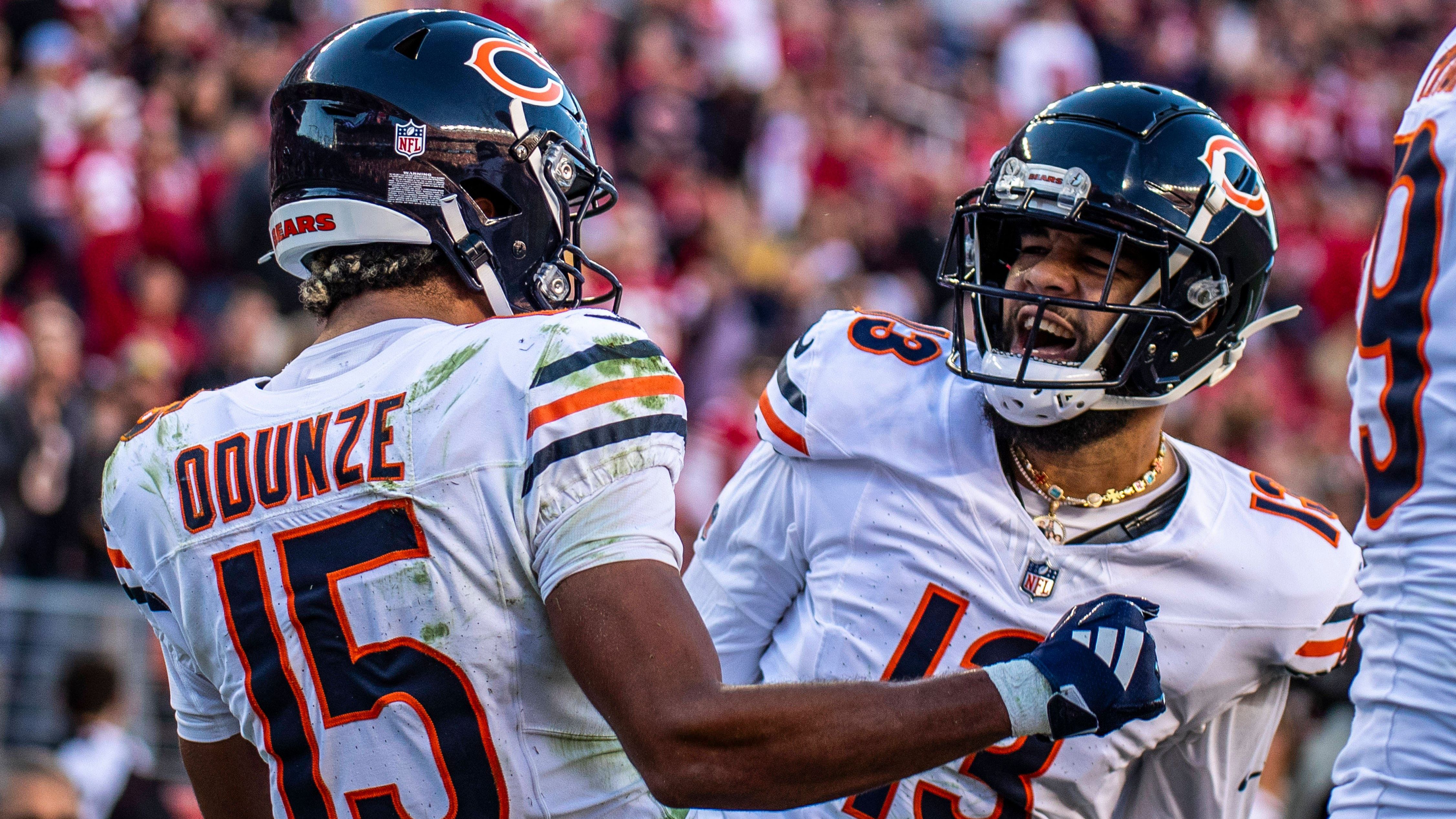 <strong>Chicago Bears</strong><br>Week 16: vs. Detroit Lions<br>Week 17: vs. Seattle Seahawks<br>Week 18: at Green Bay Packers
