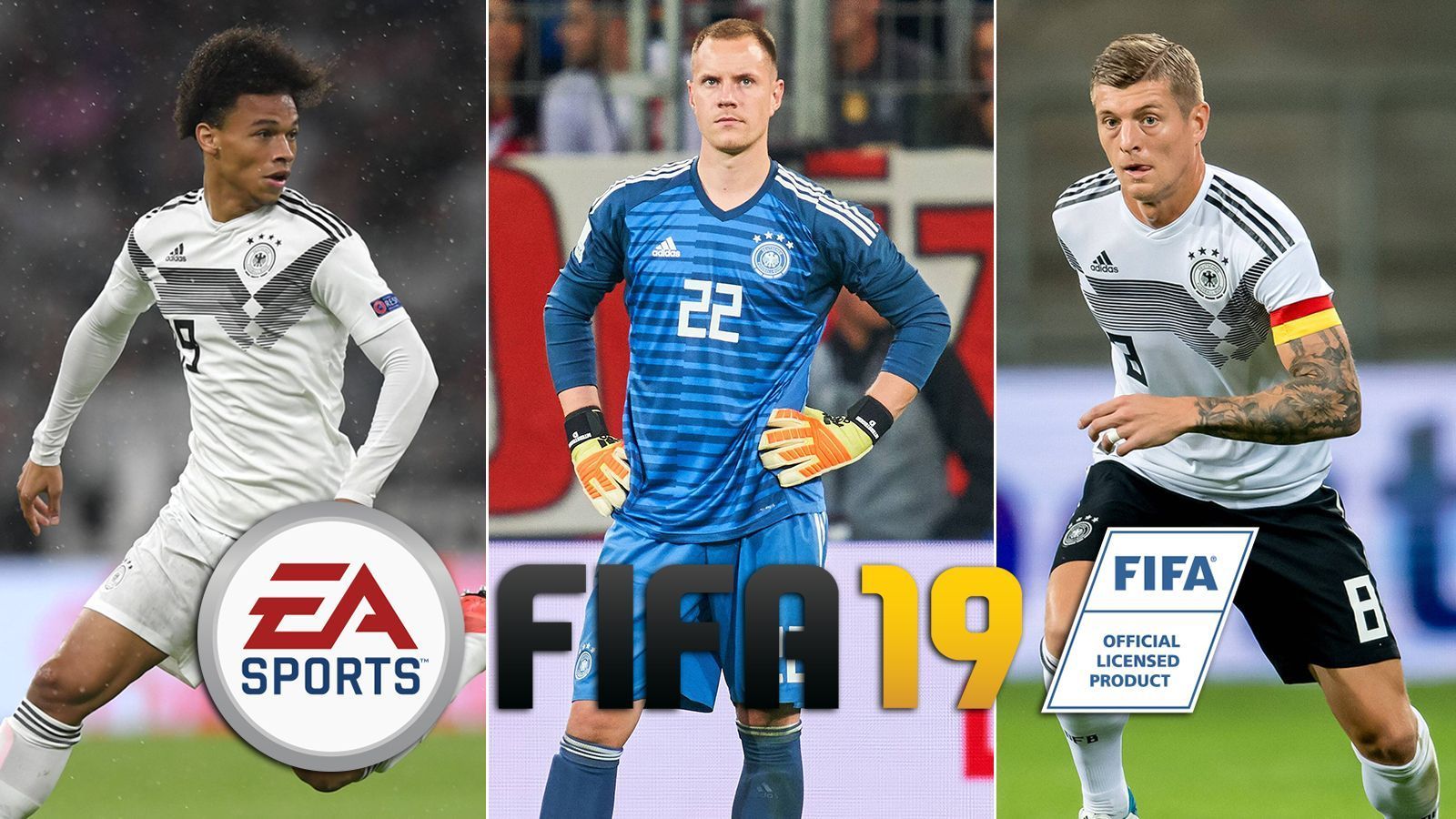 
                <strong>Die 10 besten deutschen Kicker in FIFA 19</strong><br>
                FIFA 19 erscheint am 28. September und EA hat die Ratings der besten 100 Spieler im neuen Ultimate Team veröffentlicht. ran.de gibt einen Überblick über die zehn besten deutschen Spieler im Game. 
              