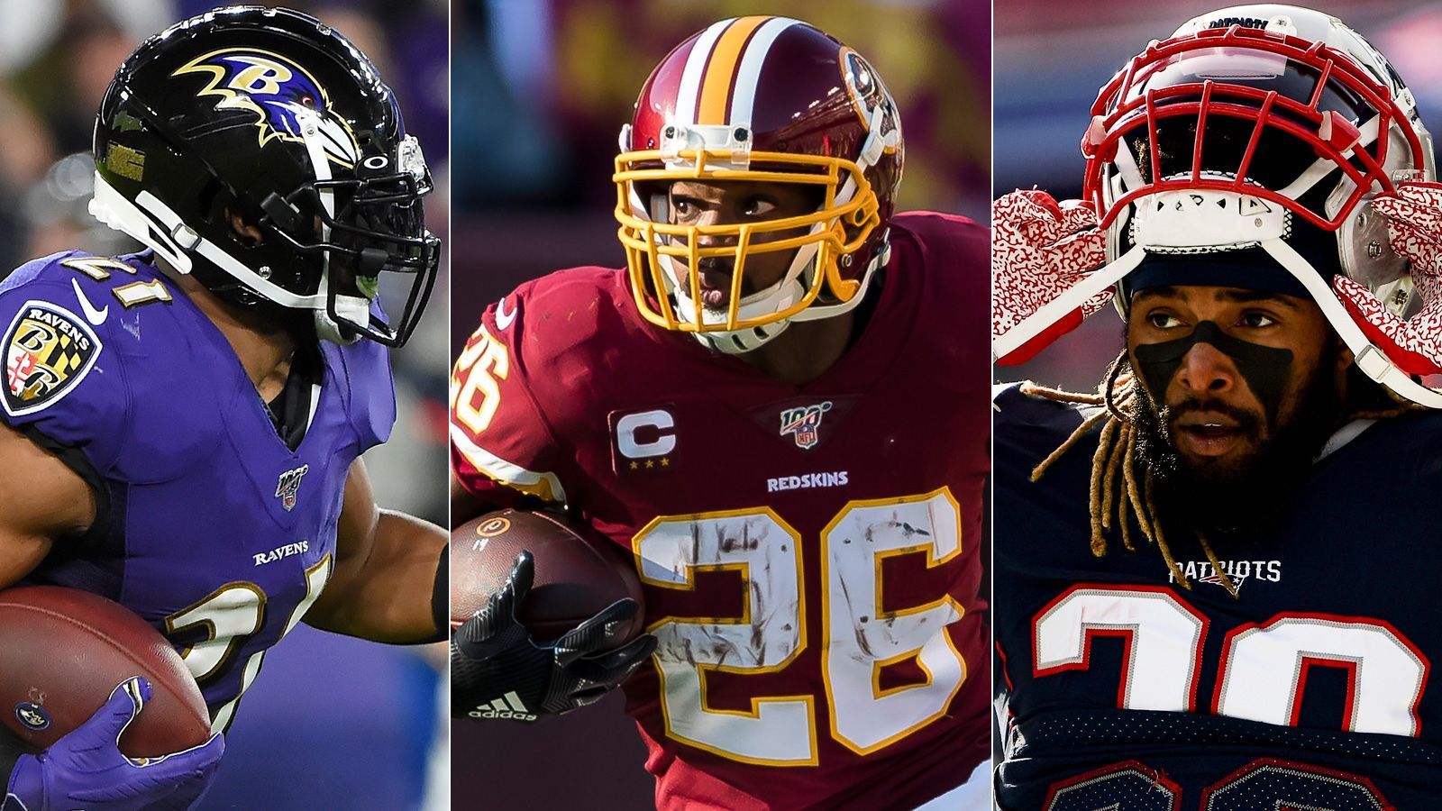 
                <strong>Erfahrene "Workhorses": Das sind die Running Backs in der NFL über 30</strong><br>
                Zuletzt sorgte Adrian Peterson mit seiner Aussage für Aufsehen, noch vier weitere Jahre in der NFL spielen zu wollen. Am Ende der Saison 2023 wäre der Running Back der Washington Redskins 39 Jahre alt. Dabei erreicht kaum ein Ballschlepper die Altersmarke von 30 Jahren, da Running Backs am meisten einstecken müssen, schnell ausgetauscht werden oder ihren Speed verlieren. Wir zeigen euch die NFL-Running Backs, die aktuell älter als 30 Jahre sind.
              