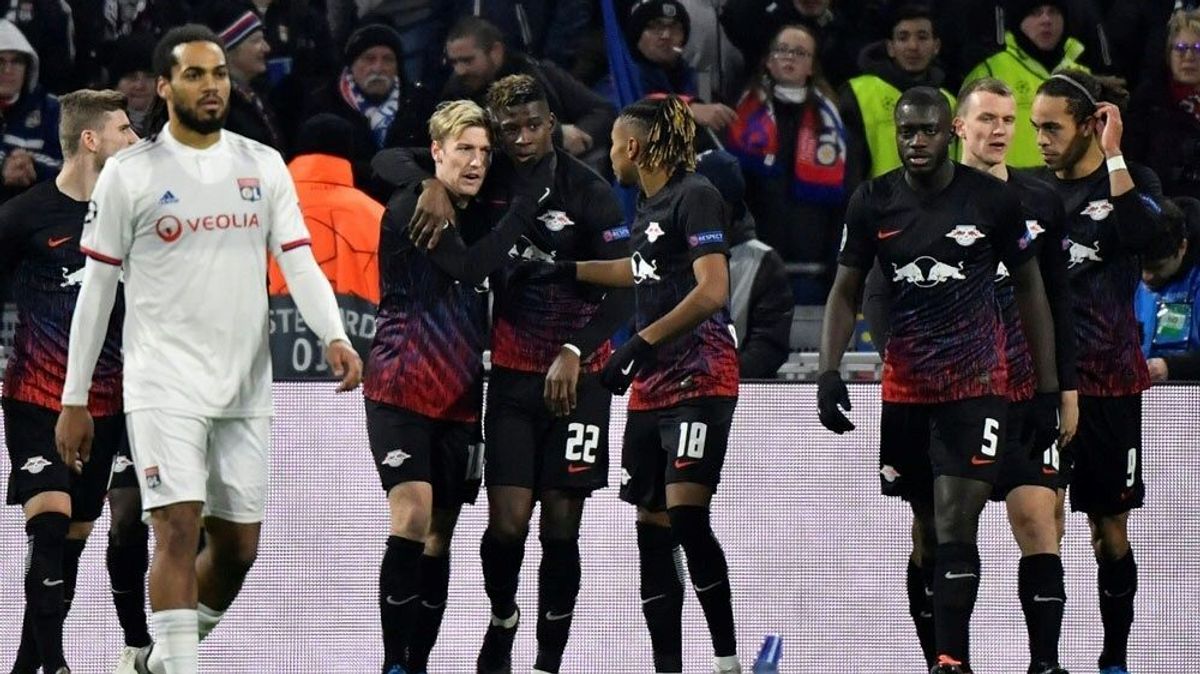 CL: Leipzig und Lyon trennen sich 2:2