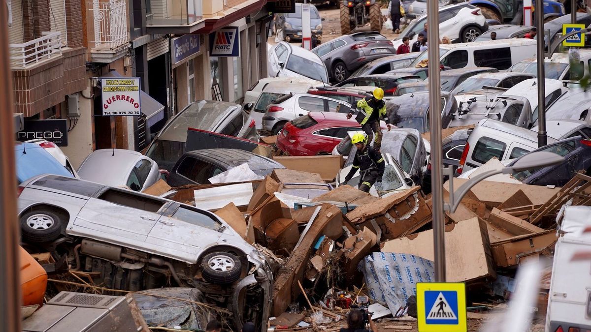 Nach den Überschwemmungen in Spanien