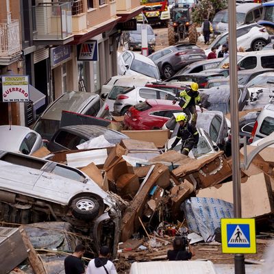 Nach den Überschwemmungen in Spanien