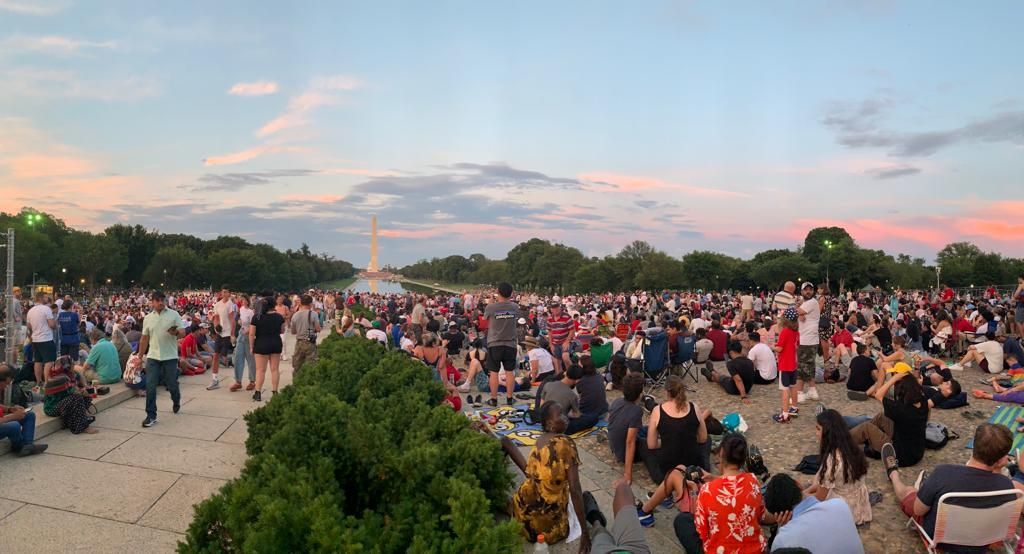 "Golden Hour" am Washington Monument.