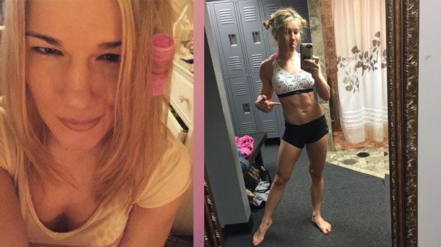 
                <strong>Felice Herrig</strong><br>
                Felice Herrig: Die Kickboxerin hat uns genau im Auge. Und wir freuen uns über das Selfie inklusive Waschbrettbauch.
              